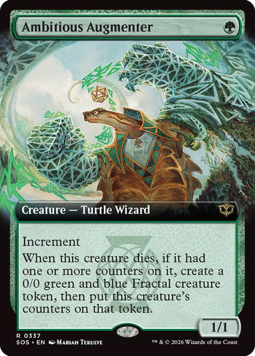 Ambitious Augmenter (Extended Art) [Secrets of Strixhaven] [Foil]