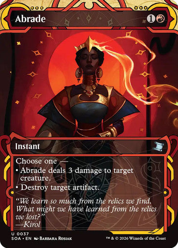 Abrade [Secrets of Strixhaven: Mystical Archive] [Foil]