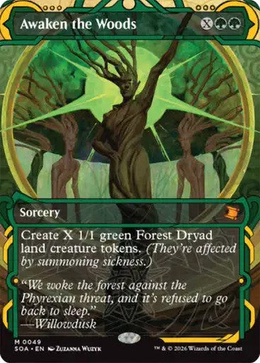 Awaken the Woods [Secrets of Strixhaven: Mystical Archive] [Foil]