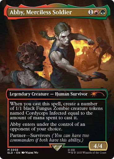 Abby, Merciless Soldier [Secret Lair Drop Series] [Foil]