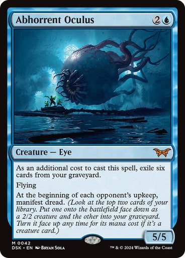Abhorrent Oculus [Duskmourn: House of Horror] [Foil]