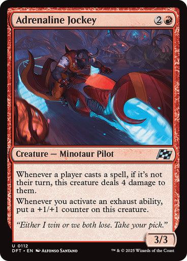 Adrenaline Jockey [Aetherdrift] [Foil]
