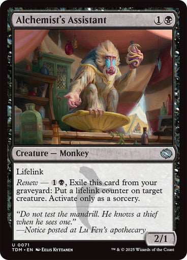 Alchemist's Assistant [Tarkir: Dragonstorm] [Foil]