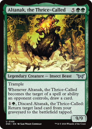 Altanak, the Thrice-Called [Duskmourn: House of Horror] [Foil]