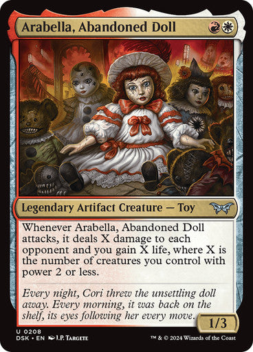 Arabella, Abandoned Doll [Duskmourn: House of Horror] [Foil]