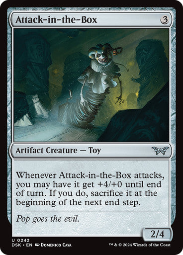 Attack-in-the-Box [Duskmourn: House of Horror] [Foil]
