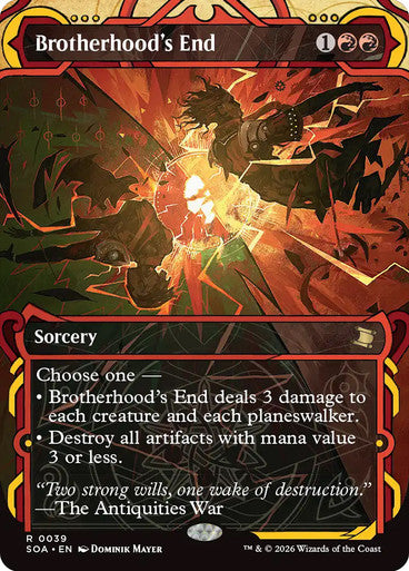 Brotherhood's End [Secrets of Strixhaven: Mystical Archive] [Foil]
