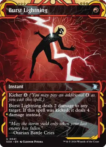 Burst Lightning [Secrets of Strixhaven: Mystical Archive] [Foil]