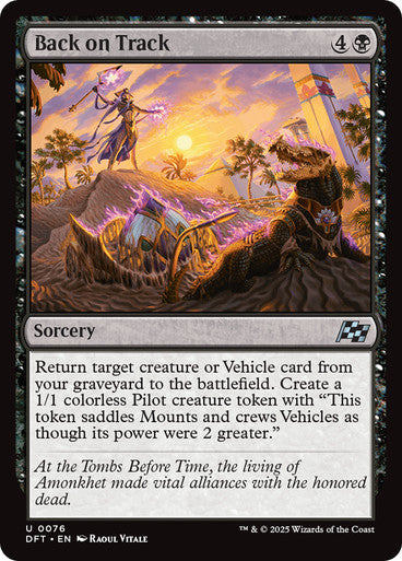 Back on Track  [Aetherdrift] [Foil]
