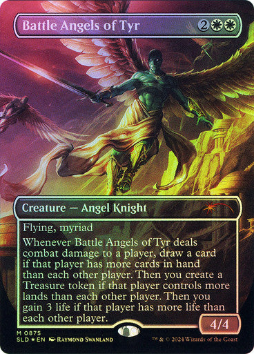 Battle Angels of Tyr (Rainbow Foil) [Secret Lair Drop Series]