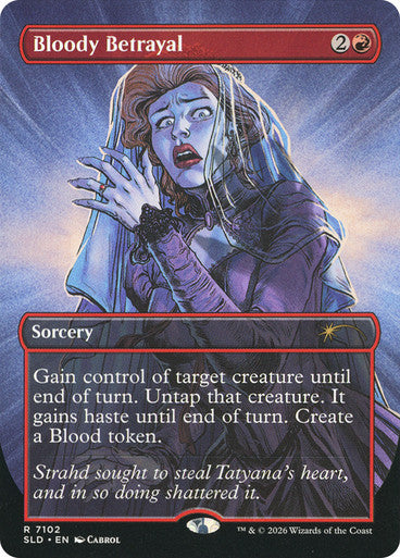 Bloody Betrayal [Secret Lair Drop Series] [Foil]