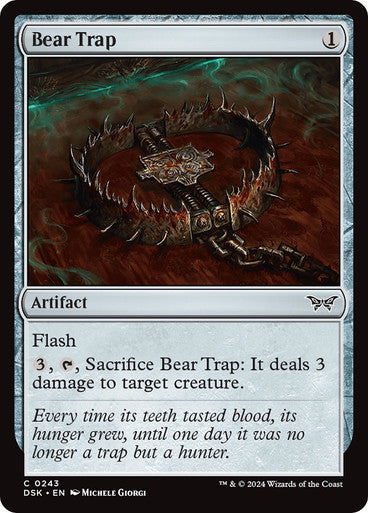 Bear Trap [Duskmourn: House of Horror] [Foil]