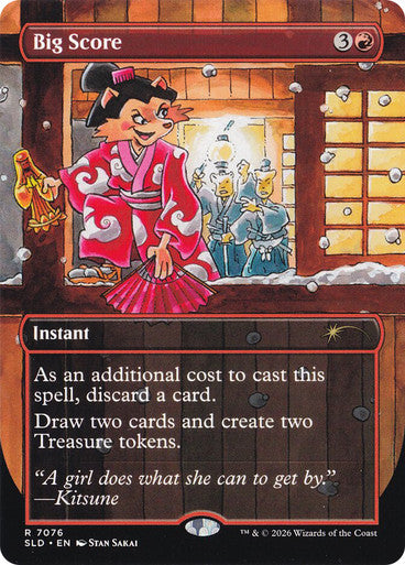 Big Score (7076) [Secret Lair Drop Series] [Foil]