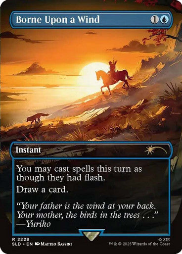 Borne Upon a Wind [Secret Lair Drop Series] [Foil]