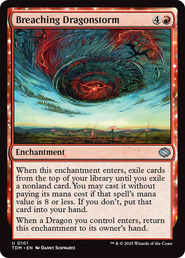 Breaching Dragonstorm [Tarkir: Dragonstorm] [Foil]