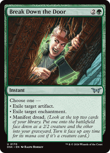 Break Down the Door [Duskmourn: House of Horror] [Foil]