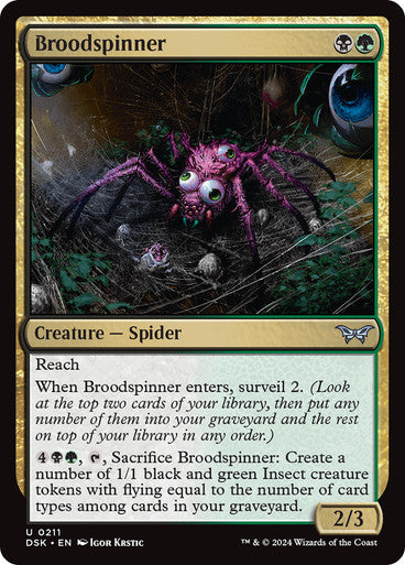 Broodspinner [Duskmourn: House of Horror] [Foil]
