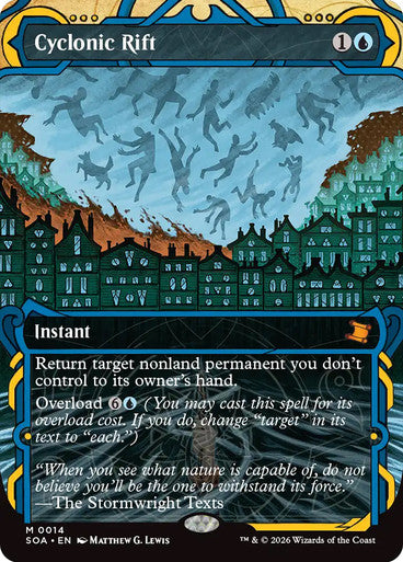Cyclonic Rift [Secrets of Strixhaven: Mystical Archive] [Foil]