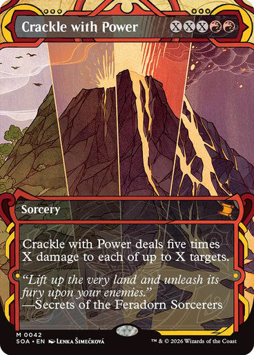Crackle with Power [Secrets of Strixhaven: Mystical Archive] [Foil]