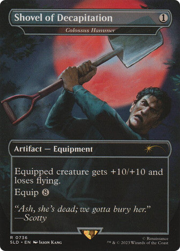 Shovel of Decapitation - Colossus Hammer [Secret Lair Drop Series] [Foil]