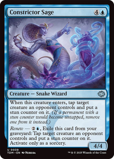Constrictor Sage [Tarkir: Dragonstorm] [Foil]