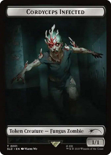Cordyceps Infected Token (2201) [Secret Lair Drop Series] [Foil]