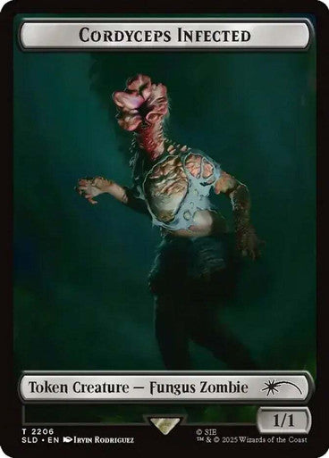 Cordyceps Infected Token (2206) [Secret Lair Drop Series] [Foil]
