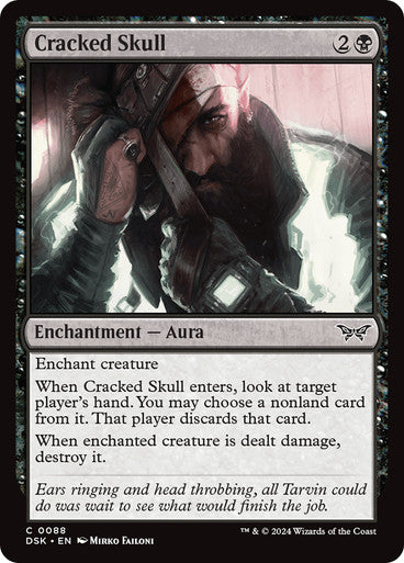 Cracked Skull [Duskmourn: House of Horror] [Foil]
