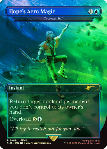 Hope's Aero Magic - Cyclonic Rift (Rainbow Foil) [Secret Lair Drop Series] [Foil]