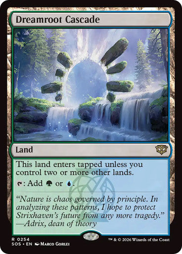 Dreamroot Cascade [Secrets of Strixhaven] [Foil]