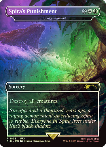 Spira's Punishment - Day of Judgment (Rainbow Foil) [Secret Lair Drop Series] [Foil]