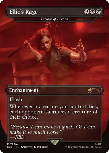 Ellie's Rage - Dictate of Erebos [Secret Lair Drop Series] [Foil]