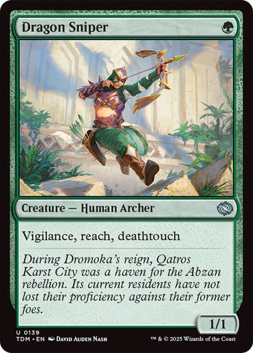 Dragon Sniper [Tarkir: Dragonstorm] [Foil]