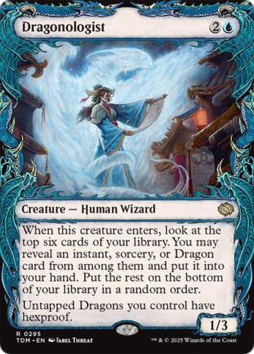 Dragonologist (Showcase) [Tarkir: Dragonstorm] [Foil]