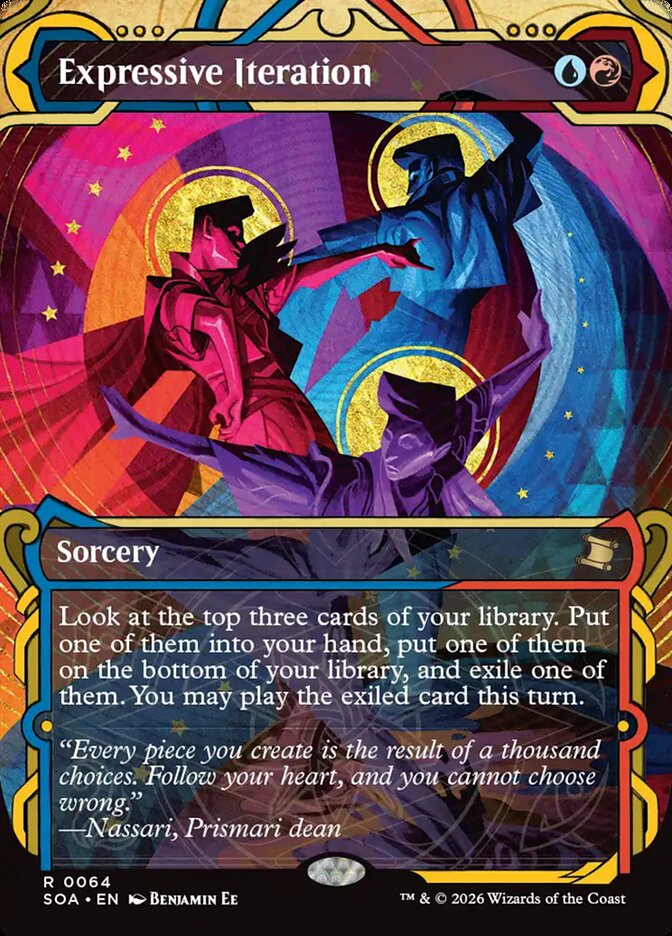 Expressive Iteration [Secrets of Strixhaven: Mystical Archive] [Foil]