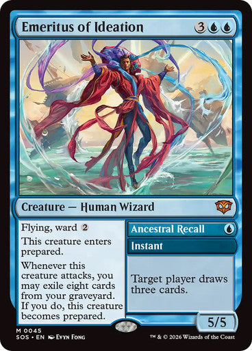 Emeritus of Ideation [Secrets of Strixhaven] [Foil]