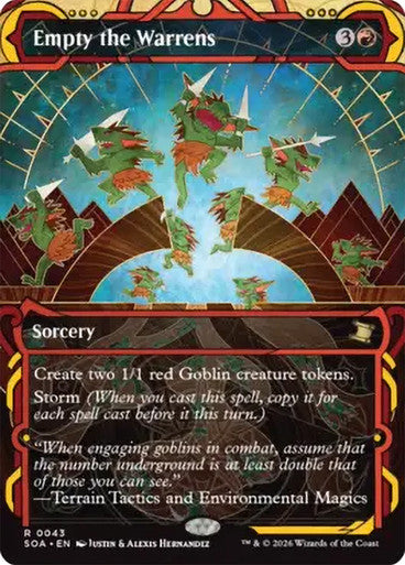 Empty the Warrens [Secrets of Strixhaven: Mystical Archive] [Foil]