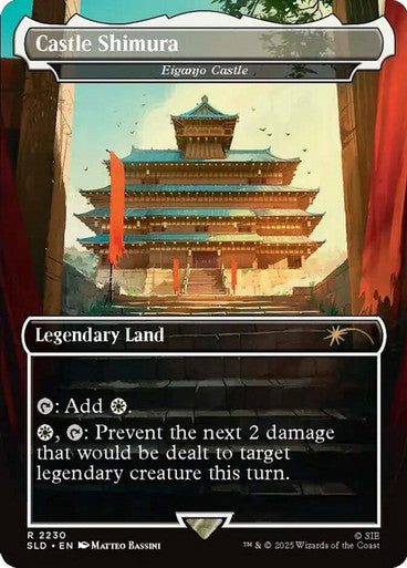 Castle Shimura - Eiganjo Castle [Secret Lair Drop Series] [Foil]