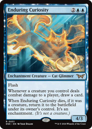 Enduring Curiosity [Duskmourn: House of Horror] [Foil]