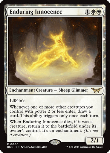 Enduring Innocence [Duskmourn: House of Horror] [Foil]