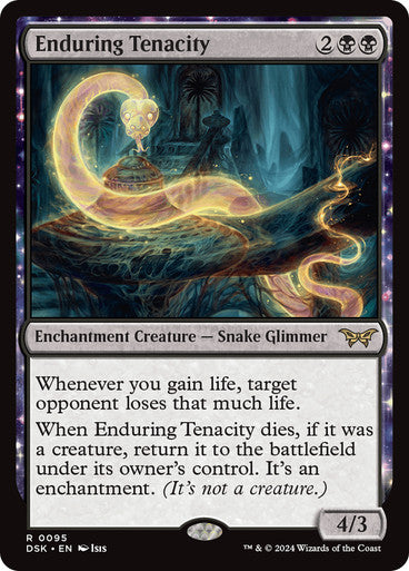 Enduring Tenacity [Duskmourn: House of Horror] [Foil]