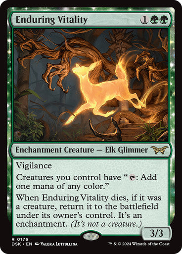 Enduring Vitality [Duskmourn: House of Horror] [Foil]