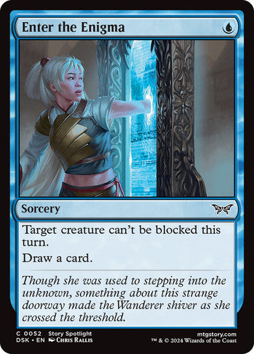 Enter the Enigma [Duskmourn: House of Horror] [Foil]