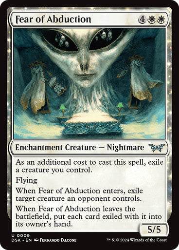 Fear of Abduction [Duskmourn: House of Horror] [Foil]