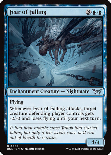 Fear of Falling [Duskmourn: House of Horror] [Foil]
