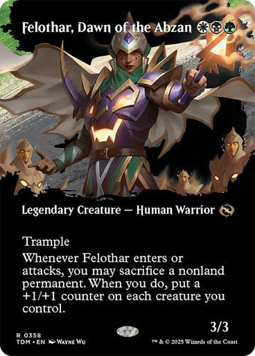 Felothar, Dawn of the Abzan (Borderless) [Tarkir: Dragonstorm]