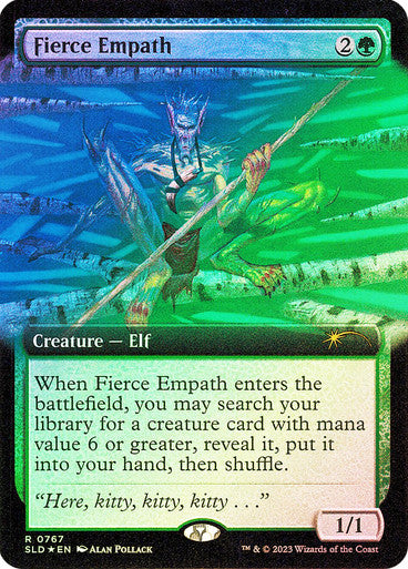 Fierce Empath (Extended Art) [Secret Lair Drop Series]