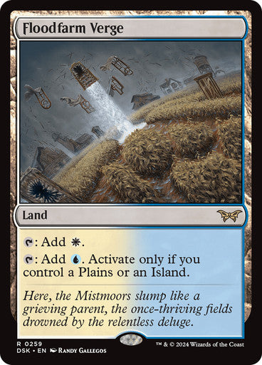 Floodfarm Verge [Duskmourn: House of Horror] [Foil]