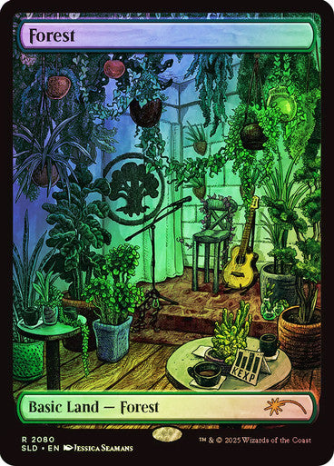 Forest (2080) (Rainbow Foil) [Secret Lair Drop Series]