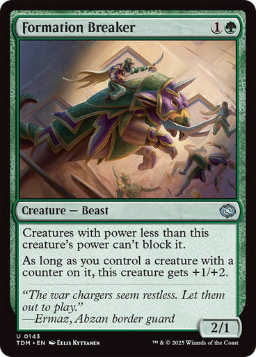 Formation Breaker [Tarkir: Dragonstorm] [Foil]
